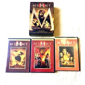 The Mummy Trilogy DVD 2008 Brendan Fraser 3 Movies 6 Discs Set Action Family